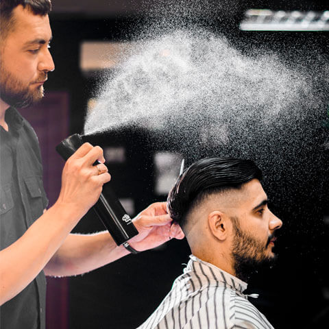Résultat d’une coupe homme dégradée au salon Coiffure Maël à Strasbourg, spécialiste coupe homme